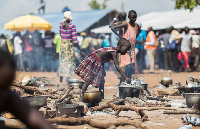 ACNUR asiste a desplazados en Sudán del Sur