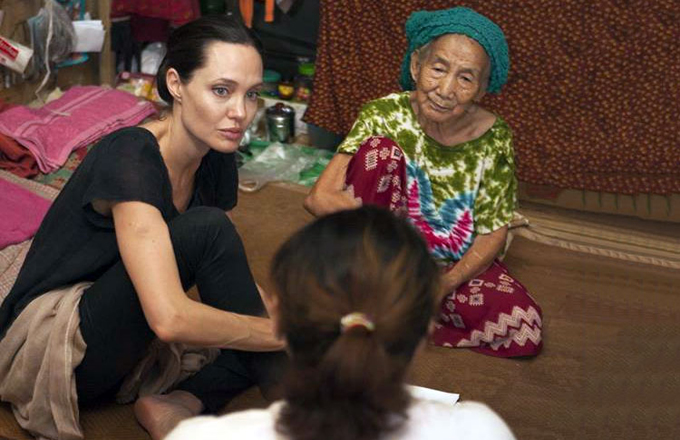 Angelina Jolie defiende los ideales de Naciones Unidas