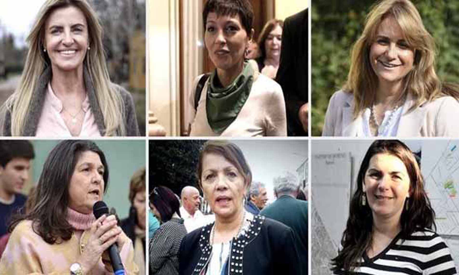 Seis mujeres electas intendentas en Buenos Aires