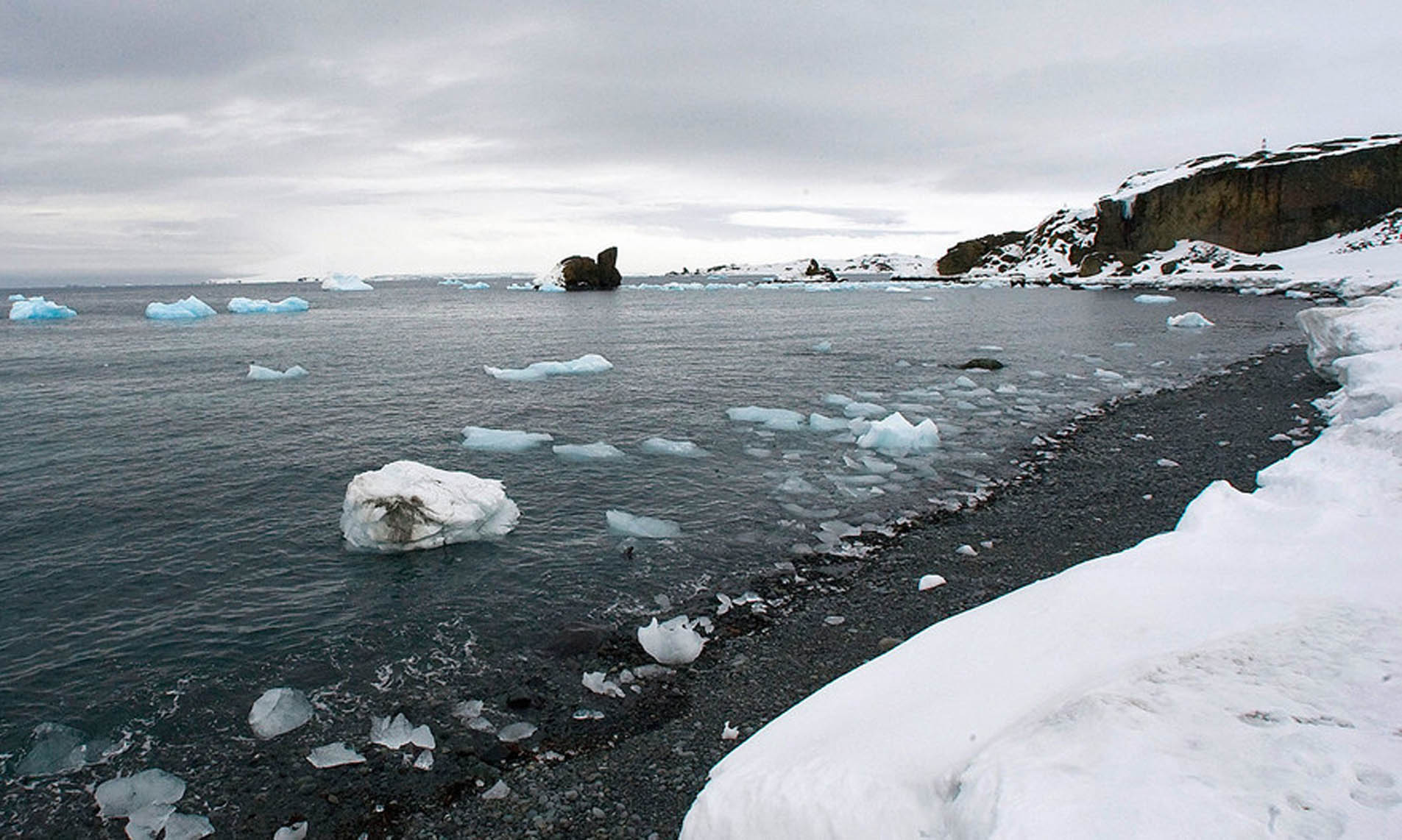 La Antártida registra temperatura récord