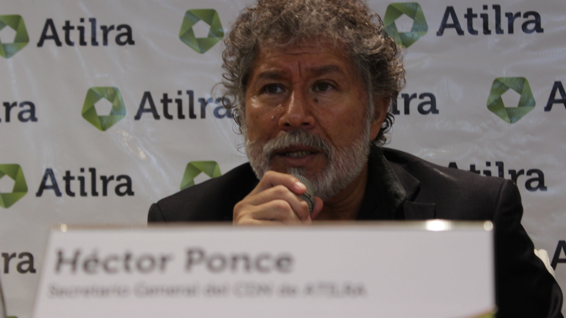 Héctor Luis Ponce, Secretario Gral de ATILRA