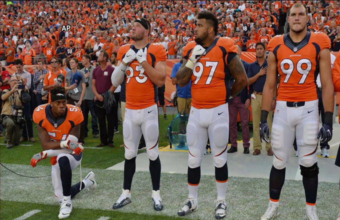 Protestas en la NFL contra la injusticia y la violencia