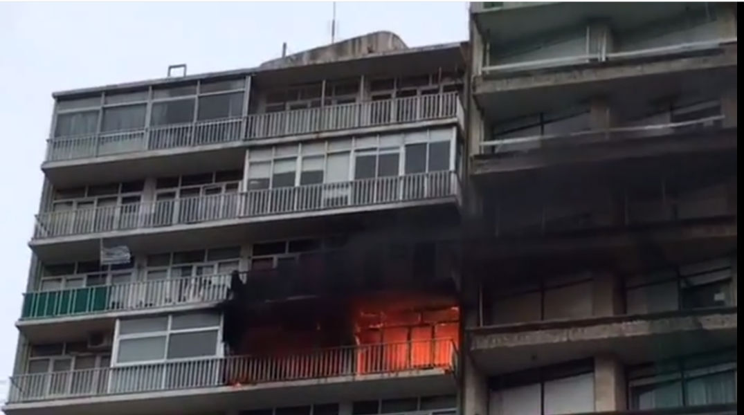 Urgente, Incendio en un departamento en Santiago del Estero y diag Alberdi