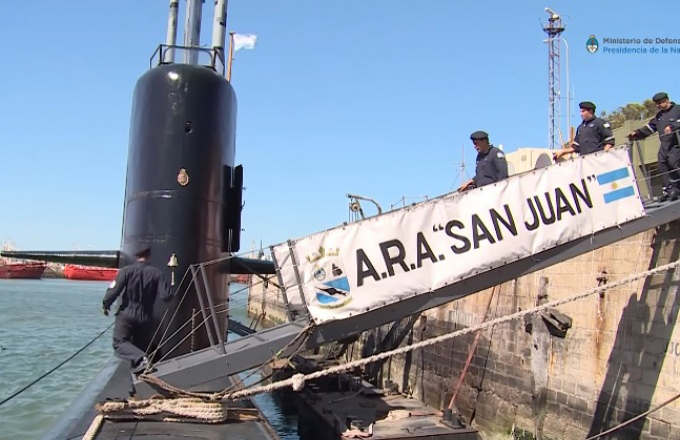 EE.UU. retirará su flota de la búsqueda de submarino argentino