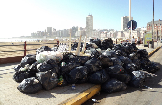 Preocupación por la falta de recolección de residuos en la ciudad