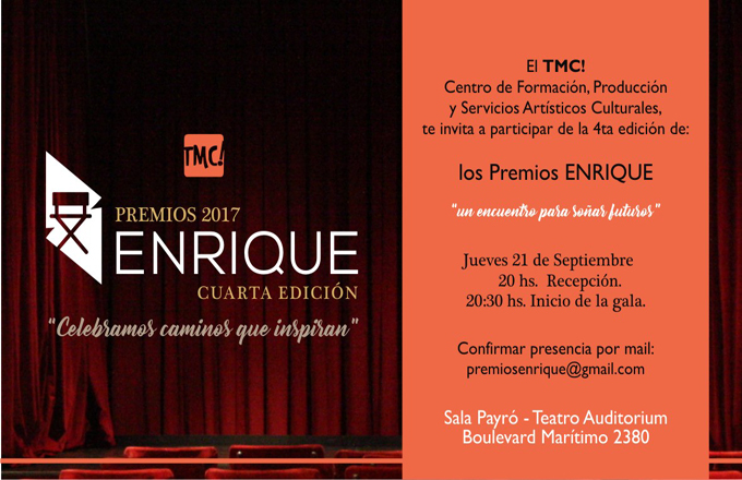 Se viene la cuarta edición de los Premios Enrique