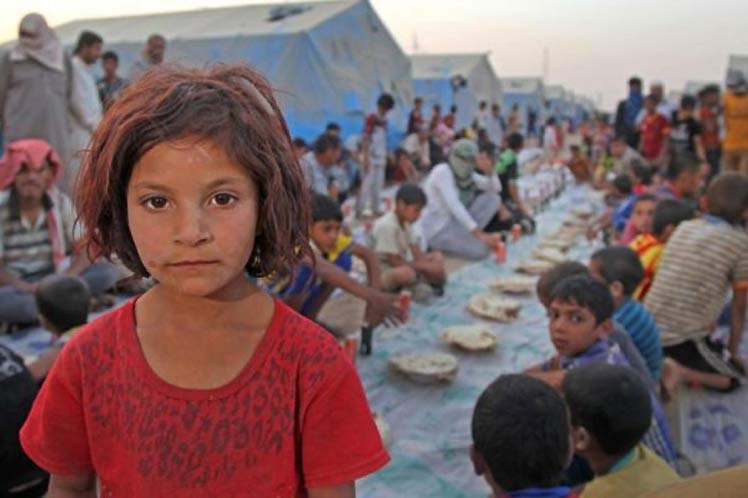 Alarmante situación de niños en Iraq