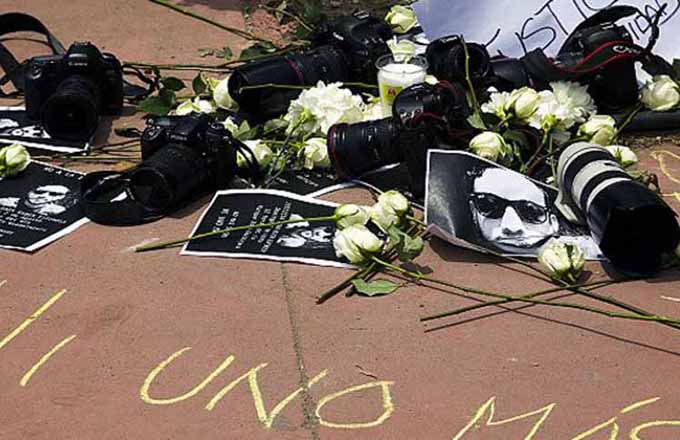 Exigen justicia ante asesinatos de periodistas en México
