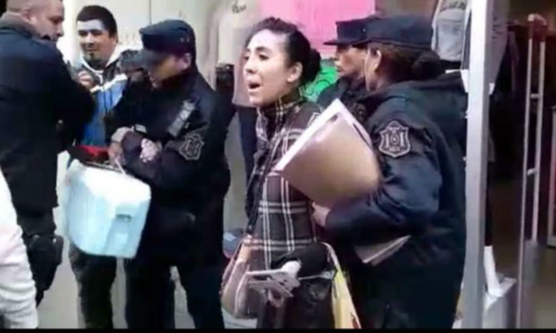 La policía detuvo a una mujer por filmar un procedimiento en Salta