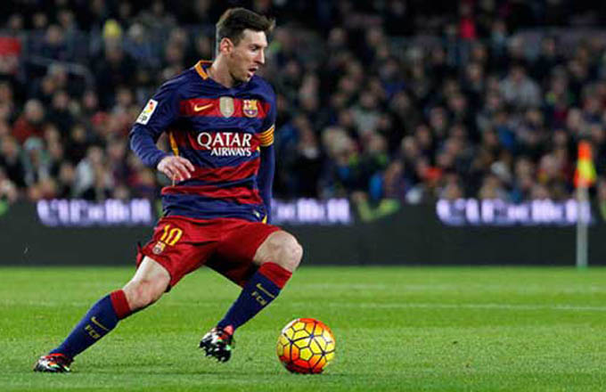 Messi en el equipo ideal 2016 de la UEFA