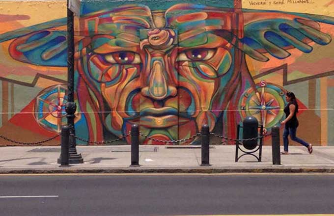 Arte en calles de Asunción