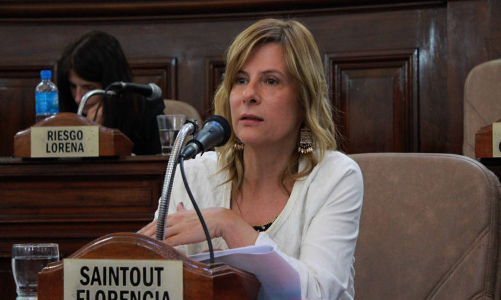 Saintout lapidaria con Vidal por la aprobación del Presupuesto