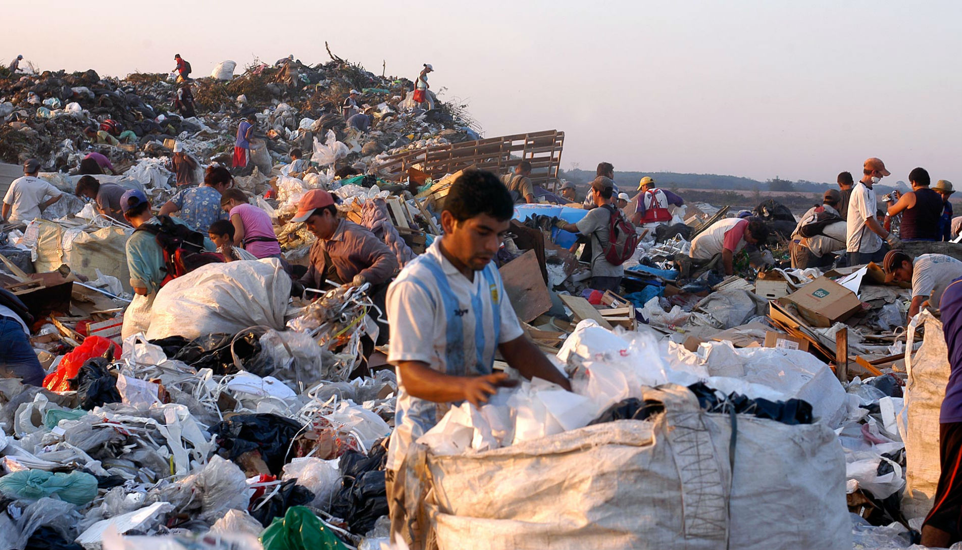 Tema residuos: un problema de dimensiones en Mar del Plata (foto Revista Anfibia)