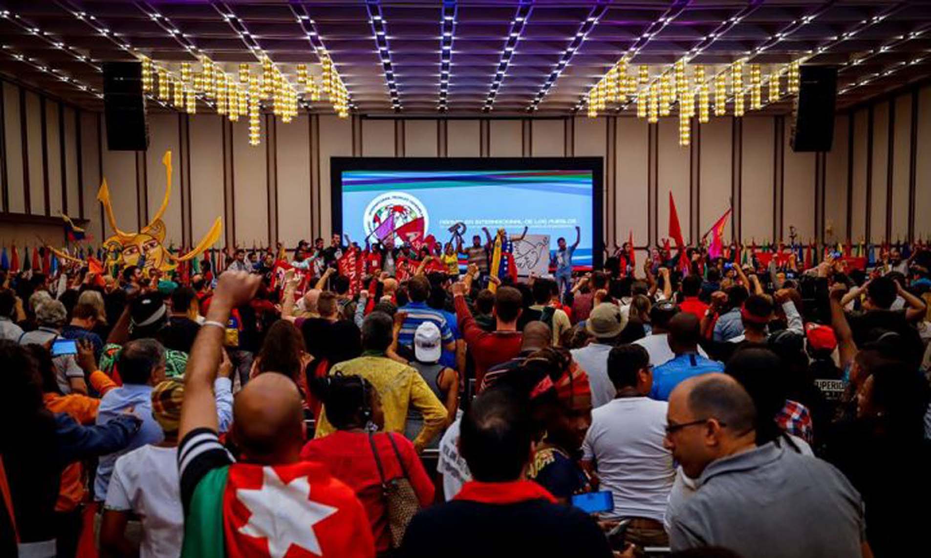 Asamblea Internacional de los Pueblos se reúne en Caracas