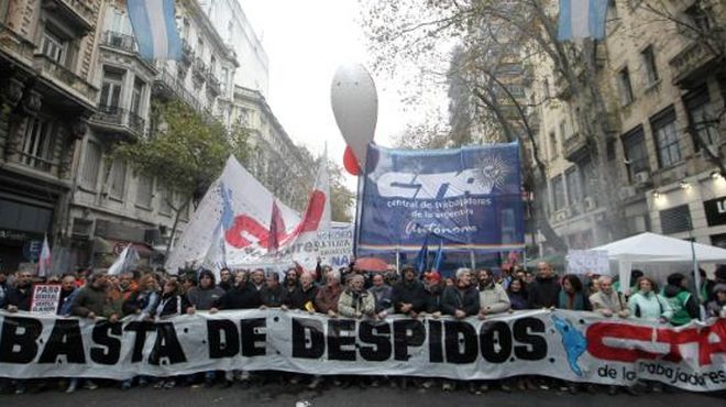 Argentina se moviliza en la Marcha Federal