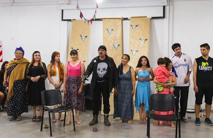Teatro comunitario en el Barrio Libertad