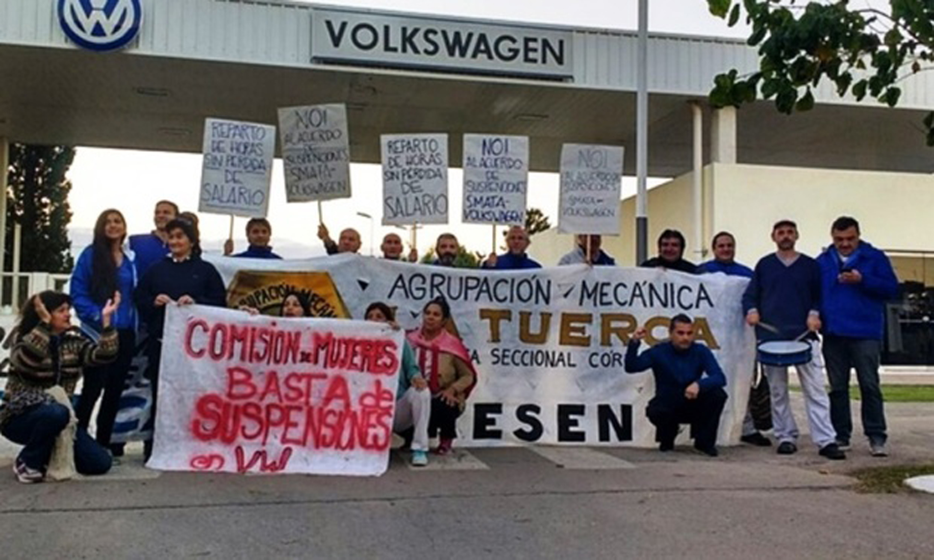 Volkswagen de Pacheco suspendió a 400 trabajadores