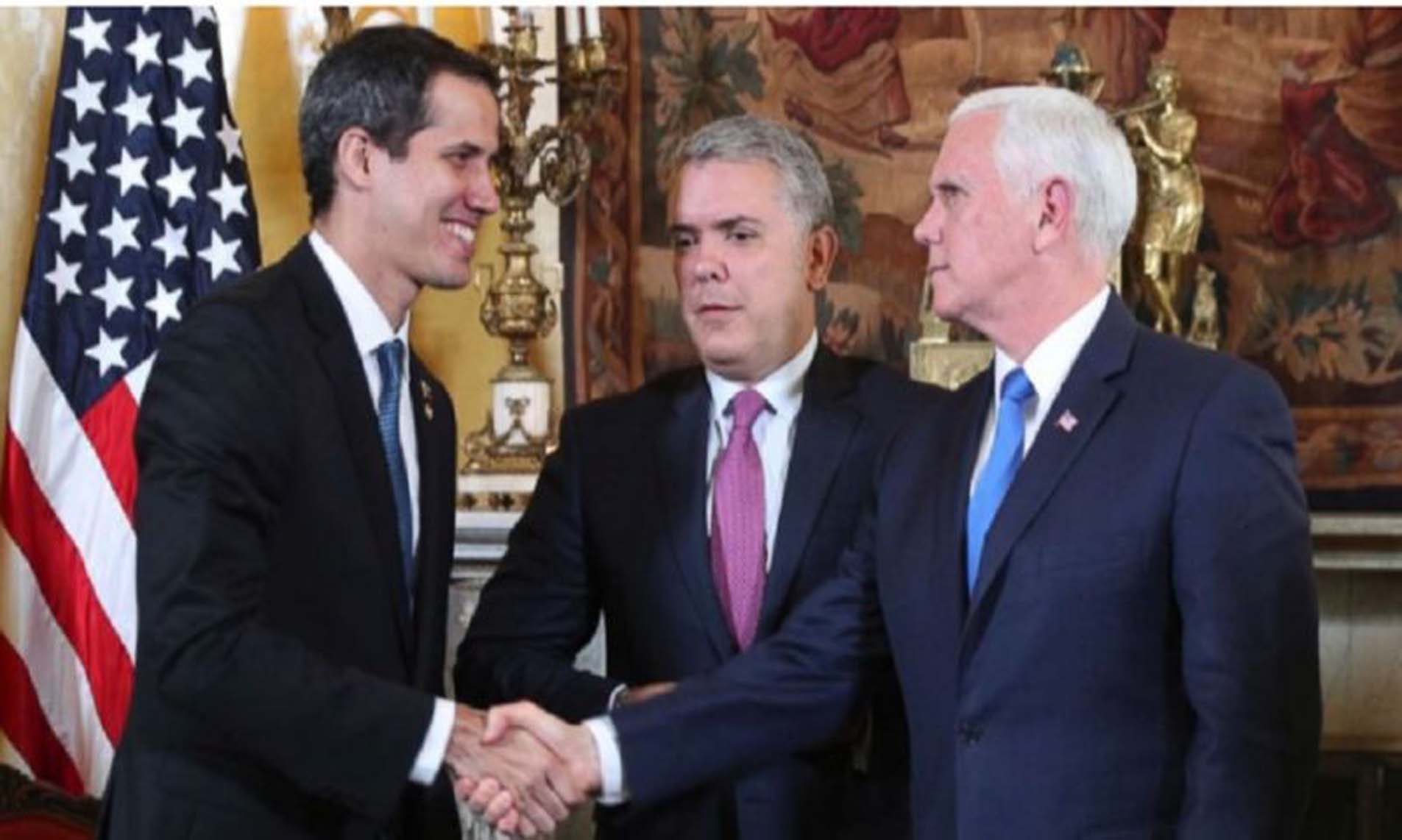 Estados Unidos impulsa a la “contra” venezolana