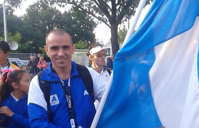 Manuel Méndez en su tercer Mundial de Ultramaratón