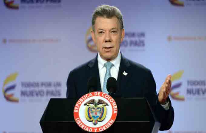 Nobel de la Paz para Juan Manuel Santos